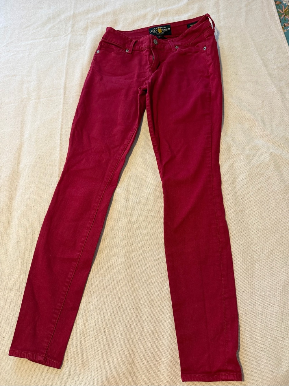 Lucky Red Jeans